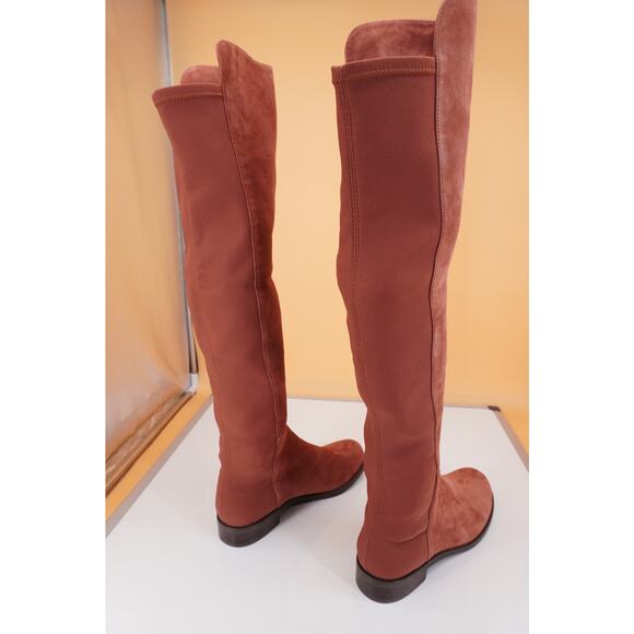 Stuart Weitzman 5050 Over the Knee Suede Boots Size 9 NIB OTK $695 Cardamom - Picture 9 of 10